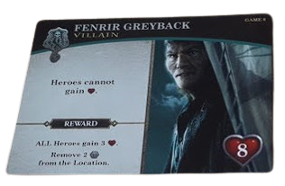 Fenrir Greyback Villan Card