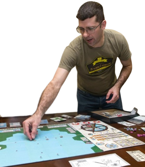 Setting up the board game