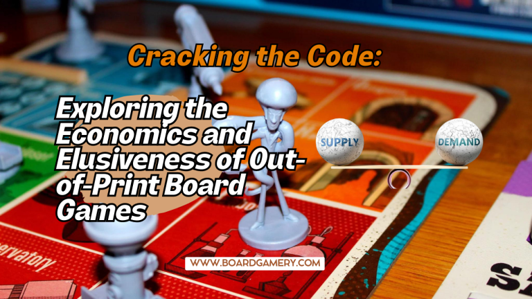 Cracking the Code: Economics and Elusiveness of Out-of-Print Board Games
