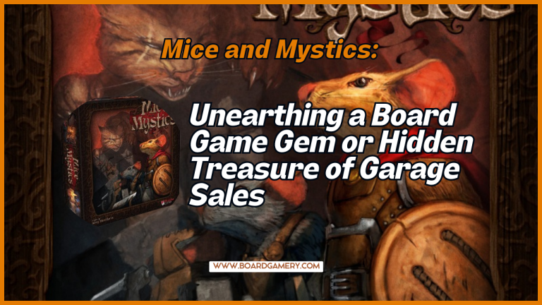 Mice and Mystics: Unearthing a Board Game Gem or Just Another Garage Sale Find?