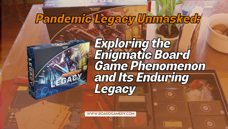 Pandemic Legacy: Exploring the Enigmatic Board Game Phenomenon