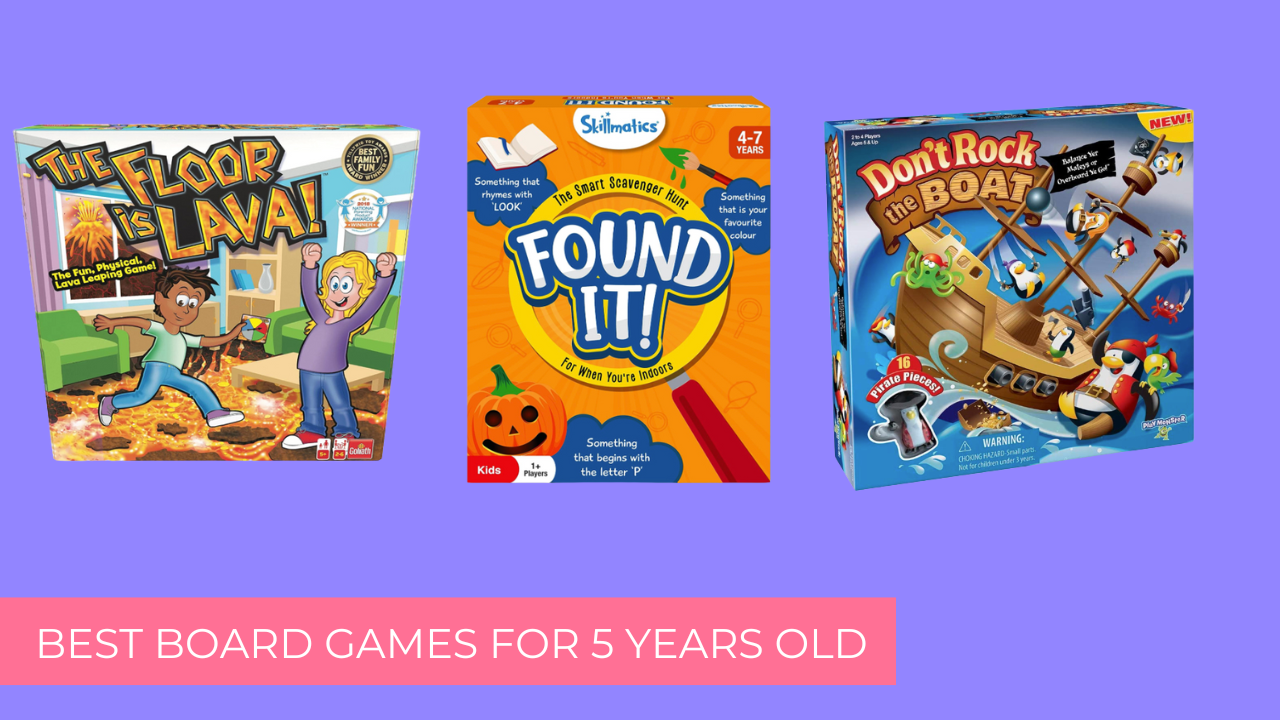 Best Board Games for 5 Years Old