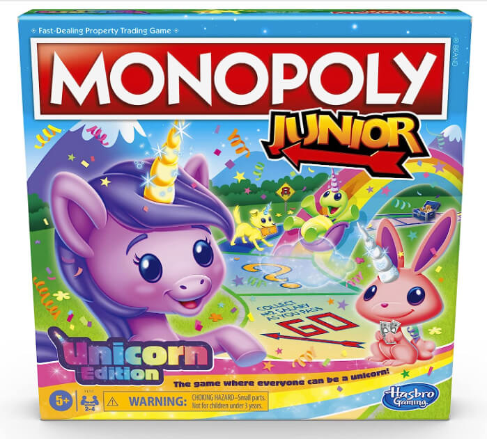 Monoploy Junior Unicorn Edition
